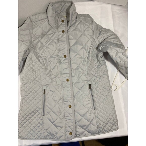 Appleseed’s Jacket Women’s PM Gray Berkshire Quilted  Lightweight NWOT Size PM - Picture 12 of 12